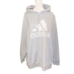 Adidas baby blue hoodie